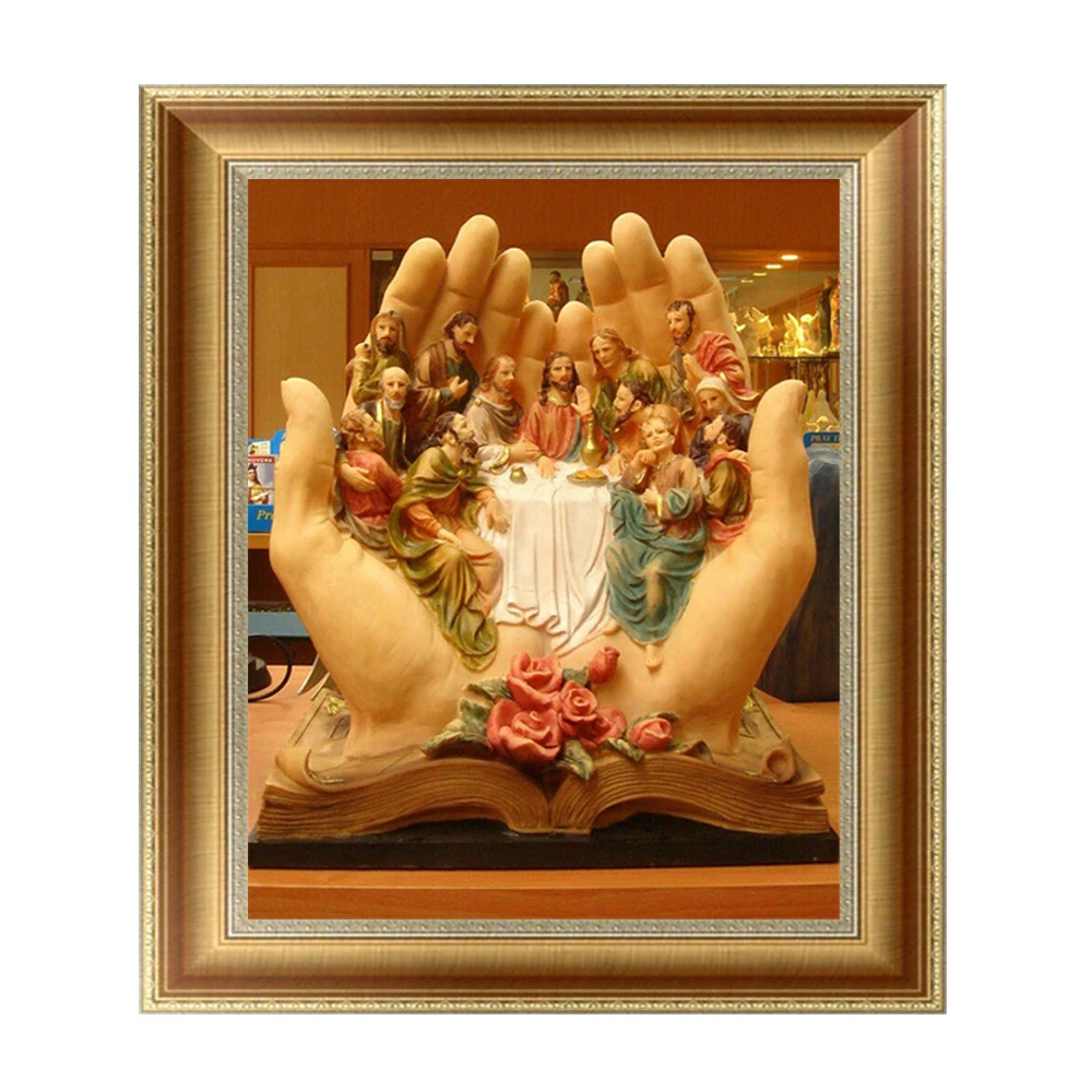 

Diamond Embroidery Full Diamond Mosaic DIY Diamond Painting Cross Stitch The Last Dinner Pattern Decoration