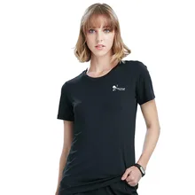 Летние быстросохнущие женские футболки, уличные спортивные топы, дышащие впитывающие, для пеших прогулок, альпинизма, эластичные футболки