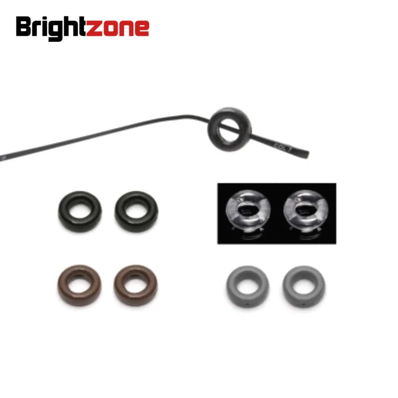 

Brightzone 5pairs/lot Non-slip Silicone Grips Round Glasses Ear Hooks Hook Optical Frame Oculos Eyeglasses Sports Temple Tips