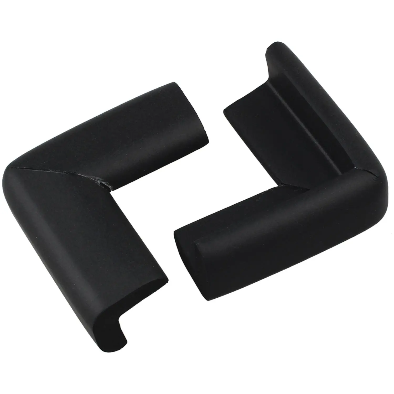 Table Cupboard Worktop Corner Cover Protector Cushion 4 Pcs Blackin