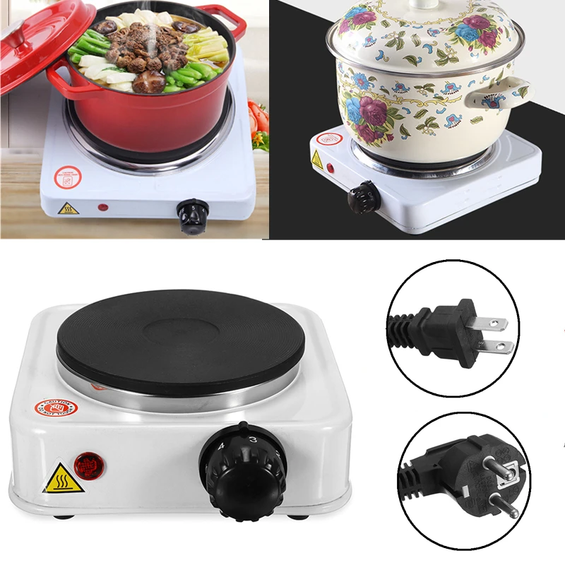 500W 220V 50Hz Electric Stove Hot Plate Burner Portable Warmer Coffee