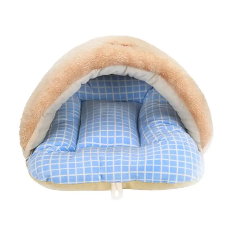 

Pet Bed Small Dog Puppy Kennel Sofa Fleece Material Bed Cat Mat Dog Bed House Cat Sleeping Bag Nest