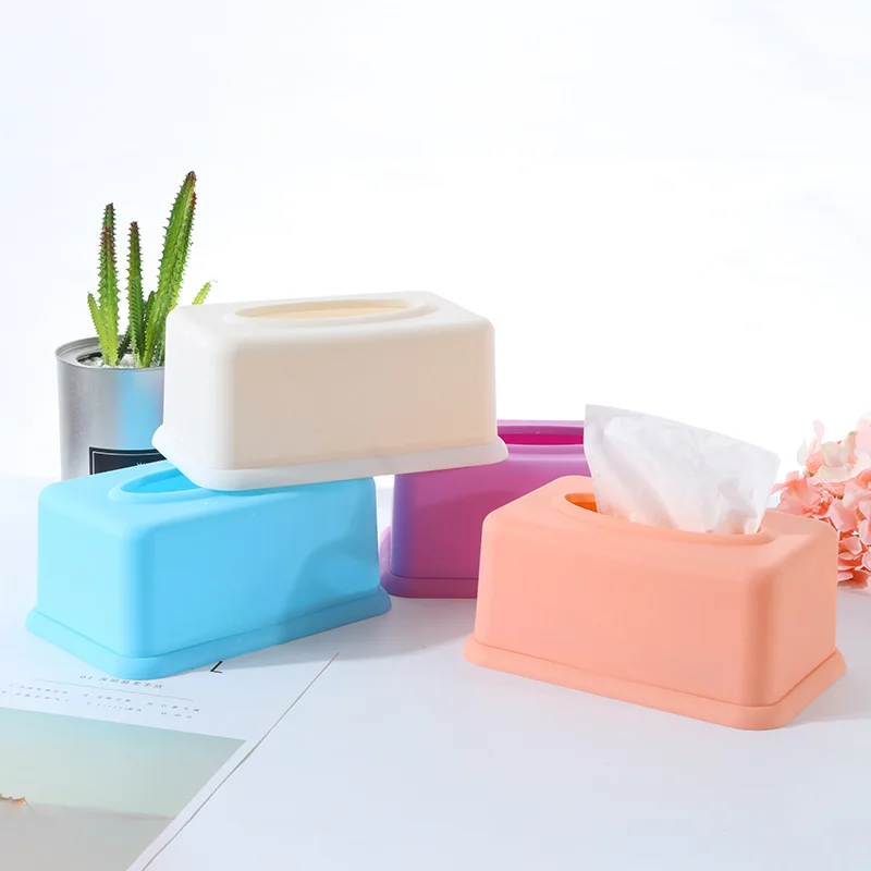 

Wet Tissue Box Plastic Automatic Case Real Tissue Case Baby Wipes Simple Design Home Tissue Holder Accessories