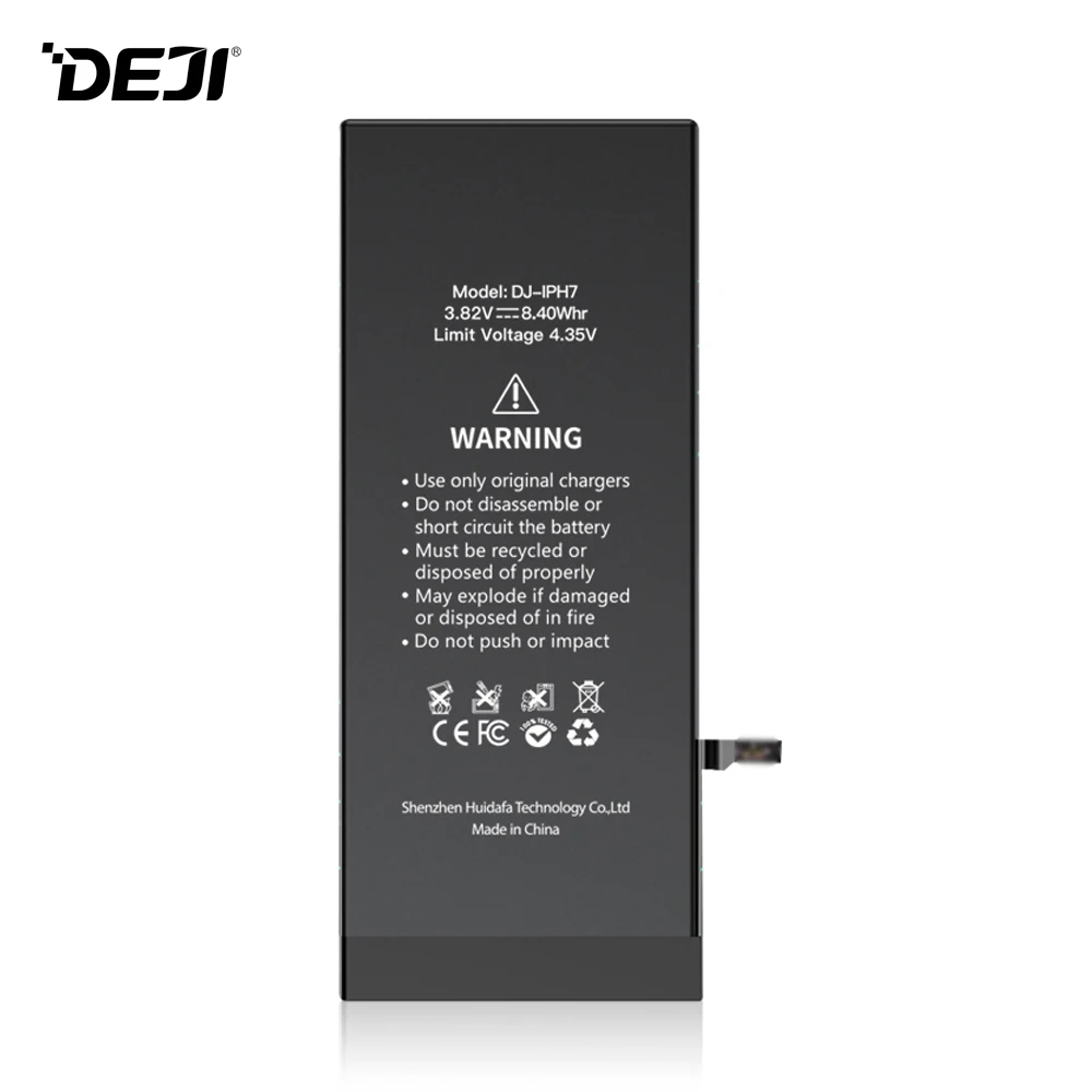Deji батарея для iPhone 7 7G Apple iPhone7 2200mAh Высокая реальная большая емкость литий