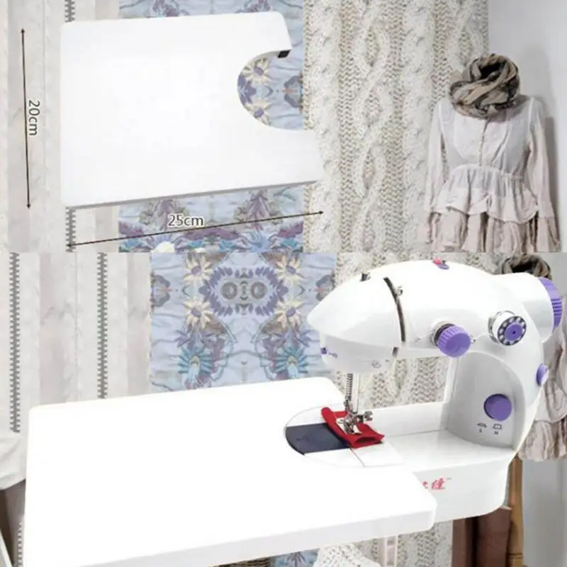 

Sewing Machine Expansion Board Plastic Extension Table Expansion Board Household DIY Craft Accessories Sewing Machine