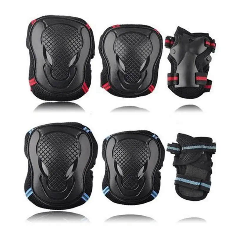 NEW Knee Elbow Pads Wrist Guards Protective Gear Set Cycling Skateboard