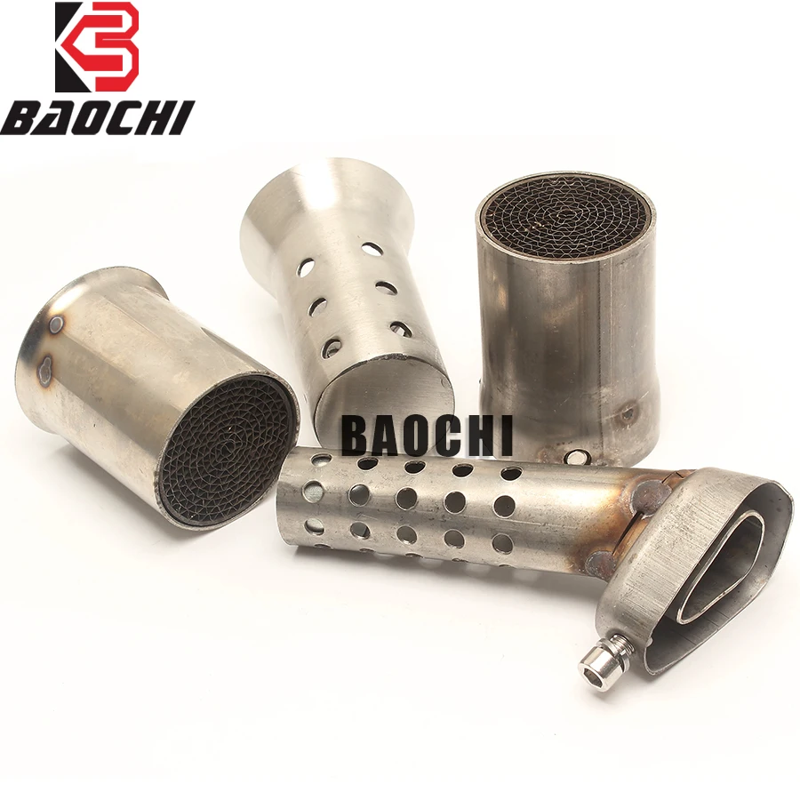 

Universal Motorcycle Exhaust Muffler Catalyst Db Killer 48MM/51MM 61MM Silencer Noise Sound Adjustable Muffler for Akrapovic SC