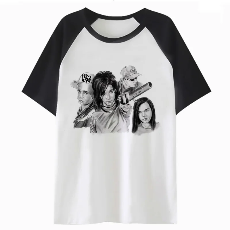 

tokio hotel t shirt clothing men harajuku tshirt for top funny hop hip male streetwear tee t-shirt I4404