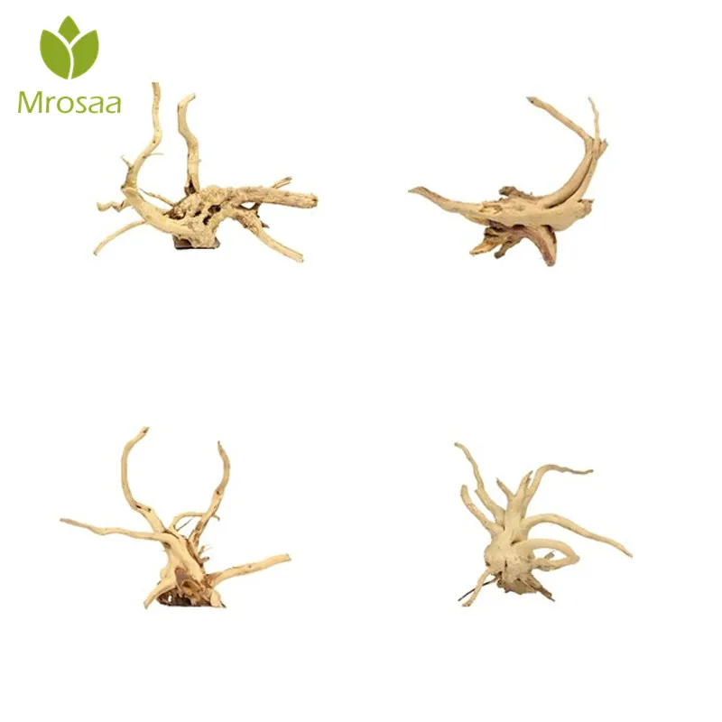 

New Arrival 1pcs Wood Natural Trunk Driftwood Tree Aquarium Fish Tank Plant Branch Decoration Ornament Landscap Grass Decor