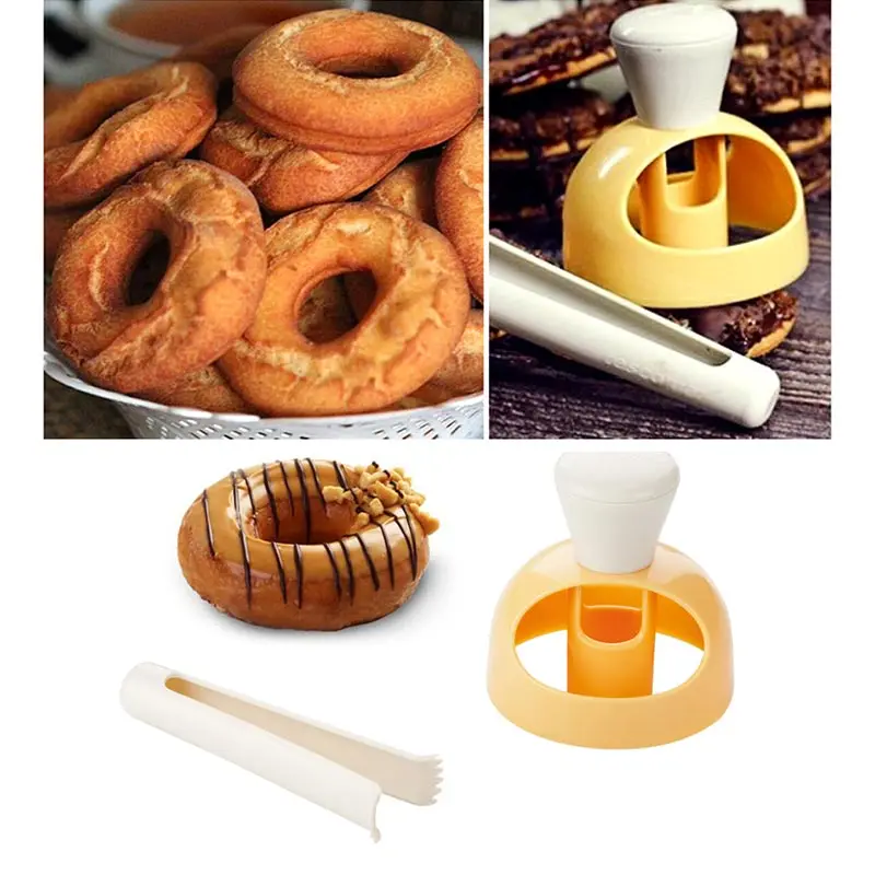 

Donut DIY Mold Kitchen Tools Desserts Bread Patisserie Bakery Baking Doughnut Maker Mould Cutter Food Cookie Cake Stencil