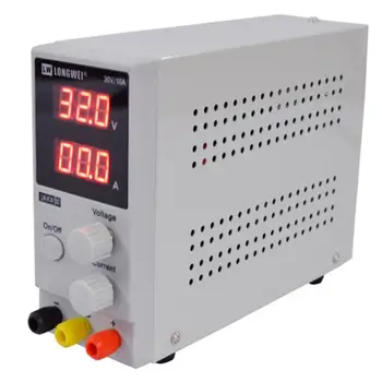 

LW-K3010D 110V/220V 30V Mini Adjustable Digital DC Power Supply Switching Power Supply SMPS 30V 10A Variable EU/AU/US Plug