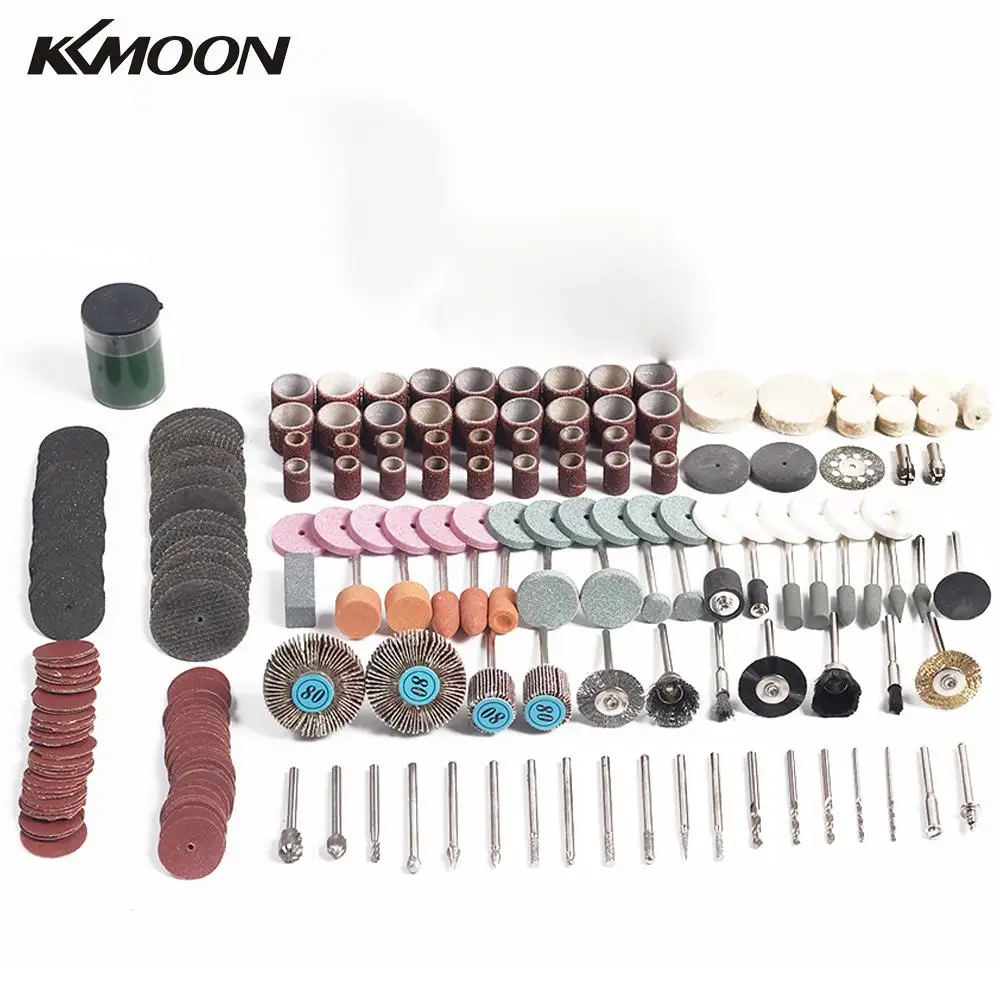 248PCS Rotary Tool Electric Cutting Grinding Sanding Carving Polishing