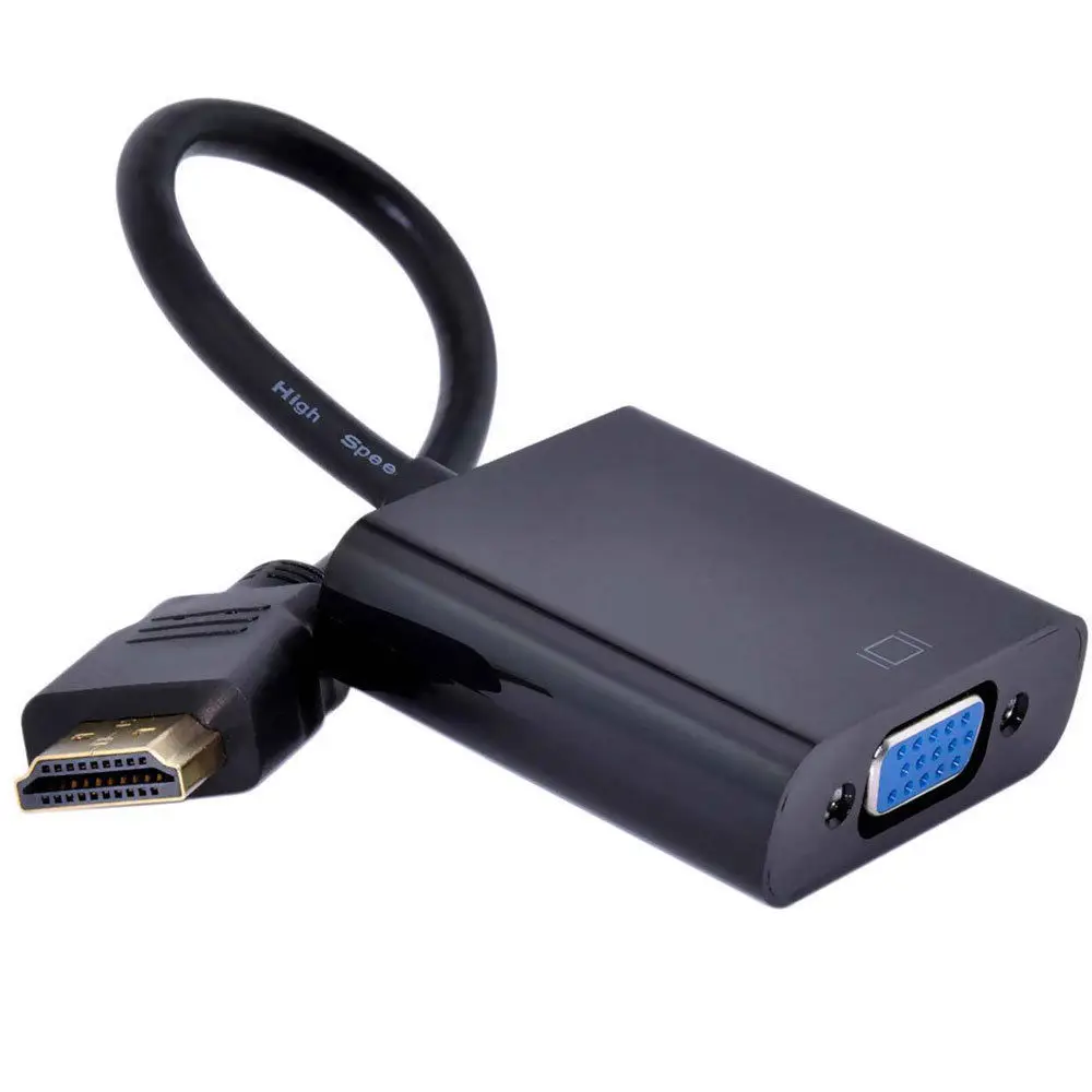 1080 P HDMI мужчина к VGA Женский видео кабель конвертер адаптер для ПК HDTV|Кабели HDMI| |