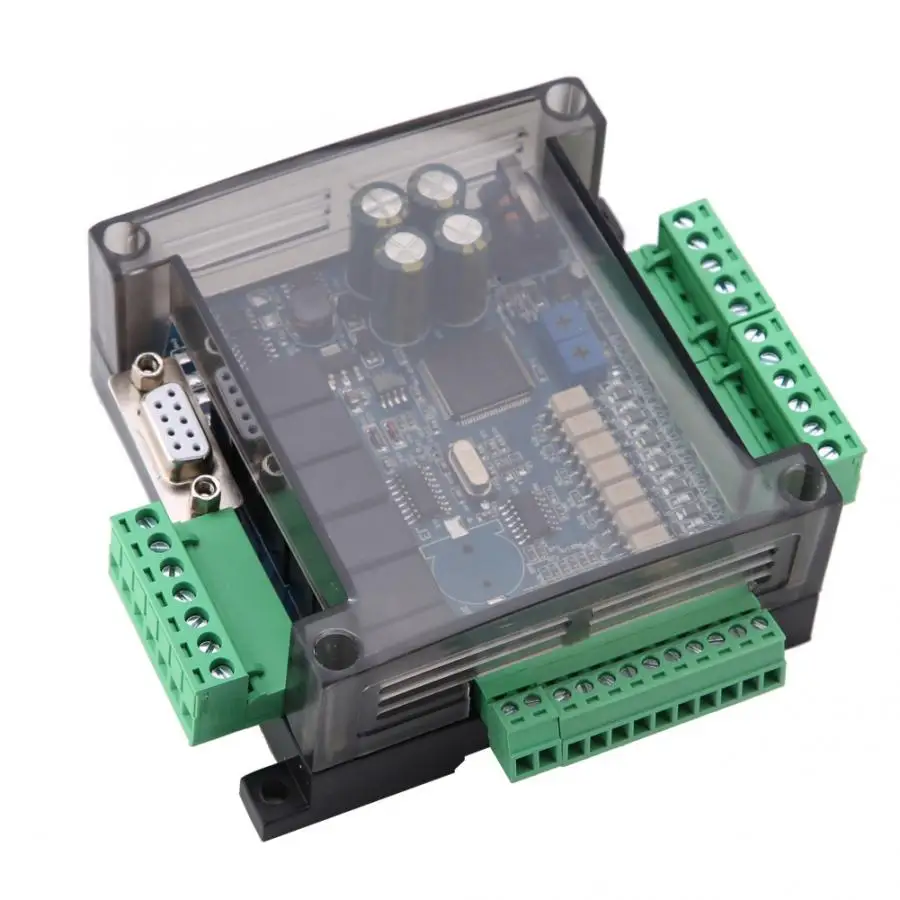 PLC Industrial Control Board FX3U-14MR 8 Input 6 Output Programmable Simple Controller transistor output DC24V