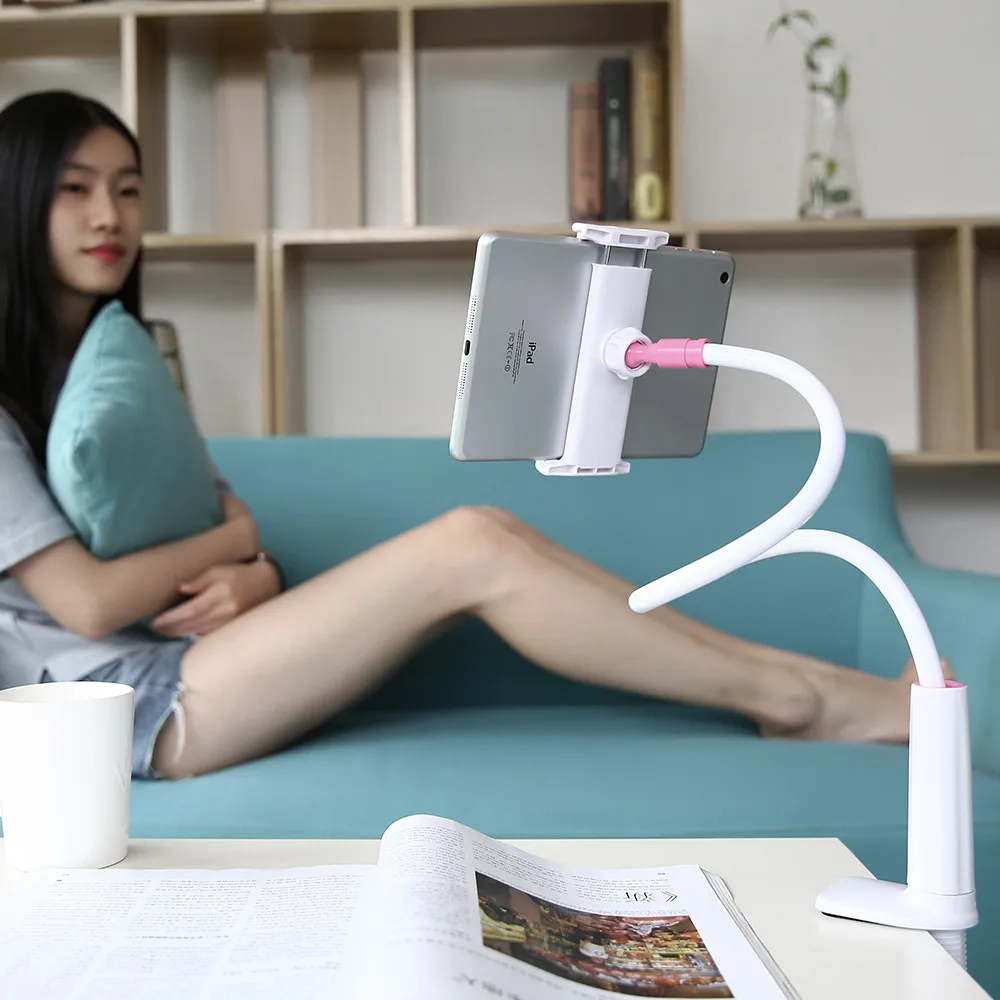 

KISSCASE 3.5-10.5 inch PC Stands Mount Holders Flexible Desktop Stand Holder For iPad Mini Air For iPhone X XR XS Max Samsung
