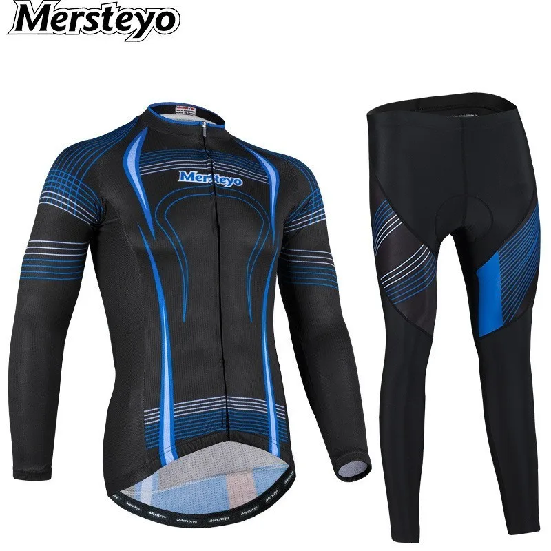 

Spring Autumn Winter Cycling Jersey Clothing Long Sleeve Set Bicycle Clothes Pants Bike Cloths MTB Outdoor Sports Equipment Kit