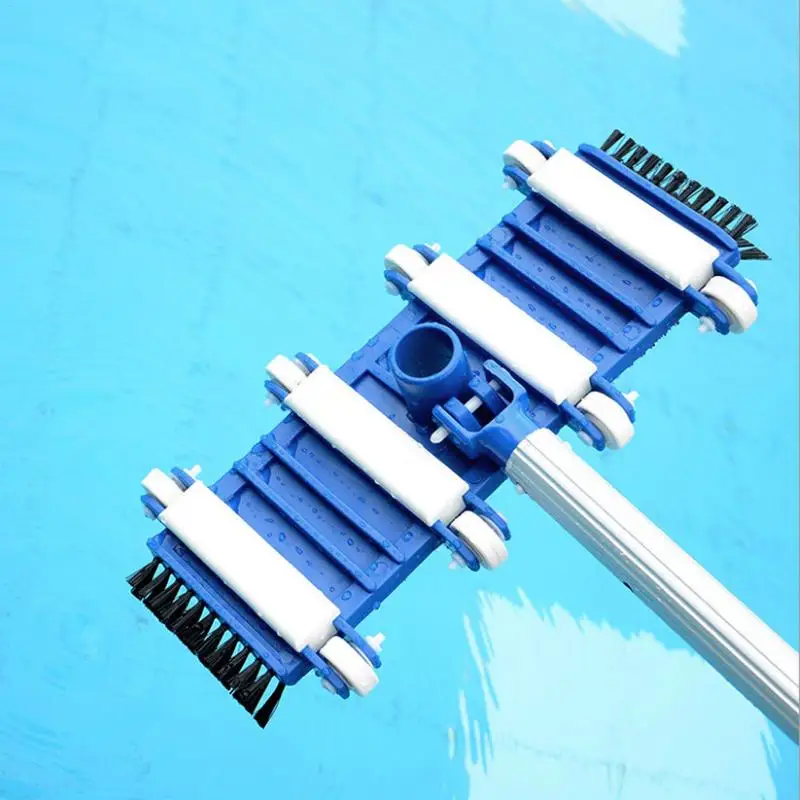 

14 Inch Swimming Pool Cleaning Tip Tool With Brush Suction Cup Swimming Pool Cleaning Tool Pool Vacuum Head Accessories