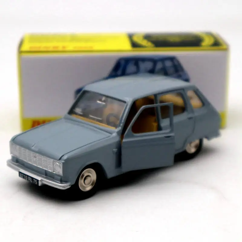 Атлас 1/43 Dinky toys ref 1453 Renault 6 / R6 phase II литые модели ограниченная серия коллекционные