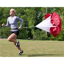 Скорость тренировки бег тормозной парашют футбол оборудование для фитнес-тренировок скорость перетащите желоб движение бег резистивный
