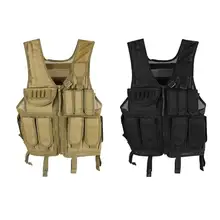 Военный тактический жилет Molle Combat assaft Plate портативный Оксфорд ткань Регулируемая многофункциональная верхняя одежда охотничий жилет