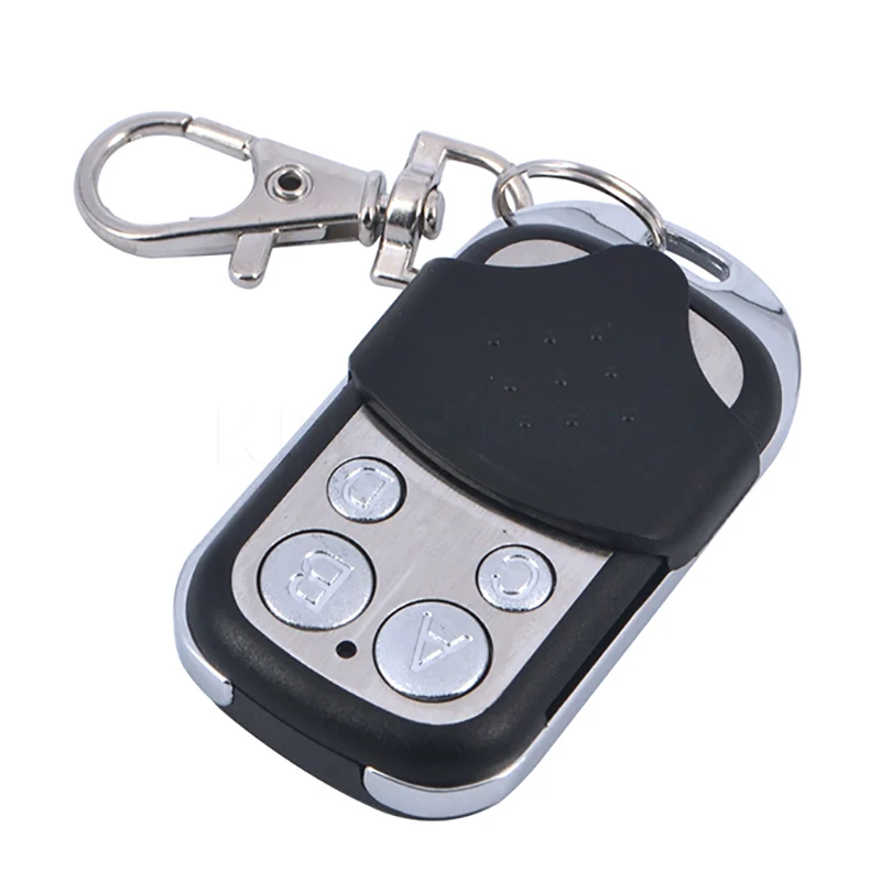 

433Mhz Remote Control Universal Wireless Copy Code 4 Channel Electric Cloning For Gate Garage Door Car Home Auto Keychain