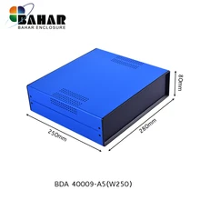 Железный корпус diy чехол для инструментов Электрический проект корпус распределительная коробка для проводов усилитель мощности распределительная коробка 280*250*80 мм