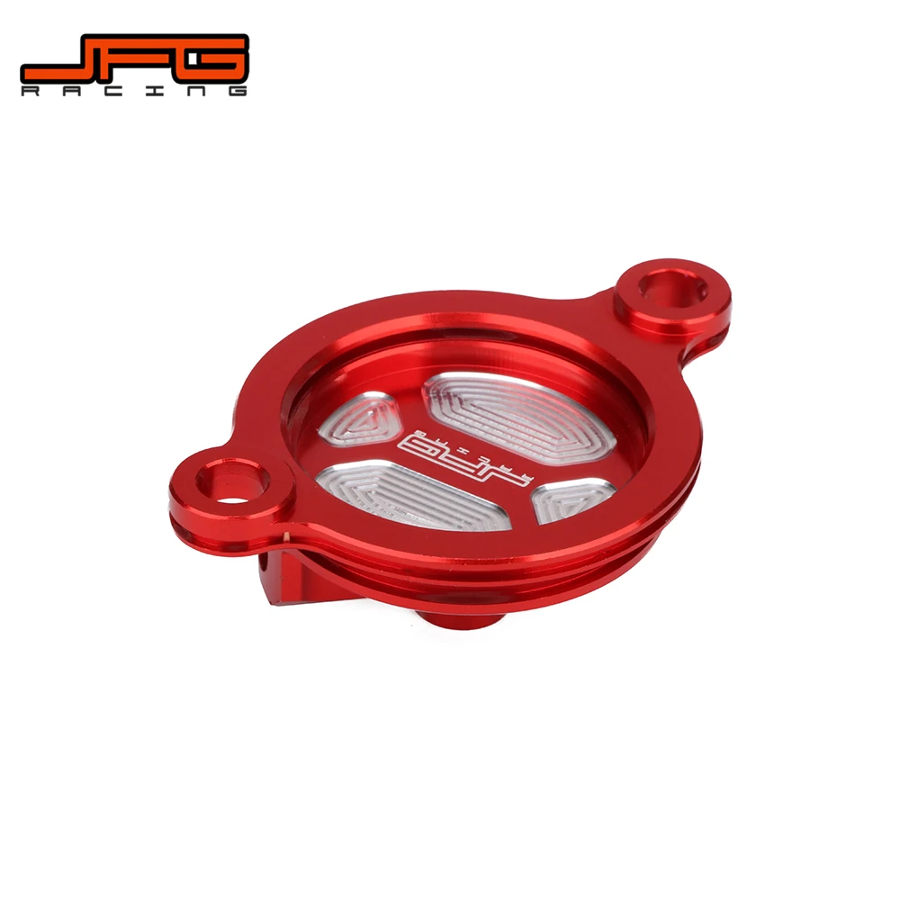 Мотоцикл с ЧПУ Алюминий масляный фильтр Кепки Крышка для HONDA CRF250R CRF250X 2004 2016 CRF450R 02