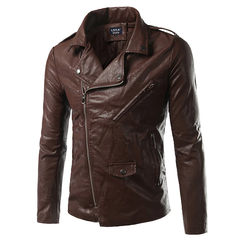 2018 Autumn Winter Zipper faux Leather hooded Jacket Loose Coat men Fashion Locomotive Black Leather Jacket Clothing 2018 Autumn Winter Zipper faux Leather hooded Jacket Loose Coat men Fashion Locomotive Black Leather Jacket Clothing