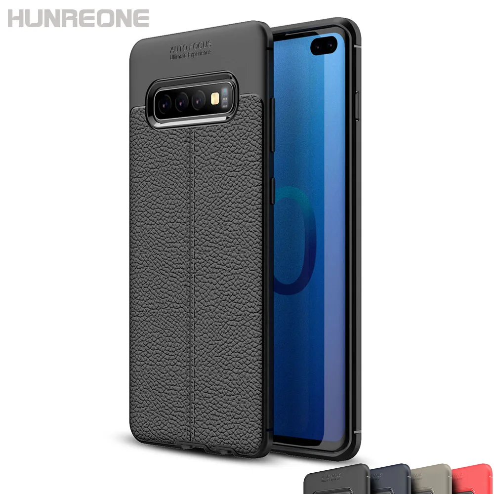 Hunreone Dermatoglyph Прочный чехол для Samsung Galaxy S10 Plus Lite TPU|Бамперы| |