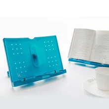 Пластиковый держатель для документов, для офиса, для чтения, для учебников, портативный, наклонный, для студентов, для сидения, регулируемая подставка для книг