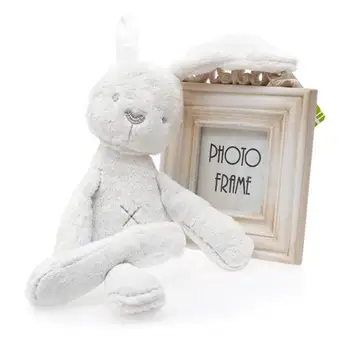 

53cm Baby Plush Toys Rabbit Sleeping Comfort Doll Plush Toys Bunny Smooth Obedient Rabbit Sleep Calm Stuffed Doll Mate for Girls