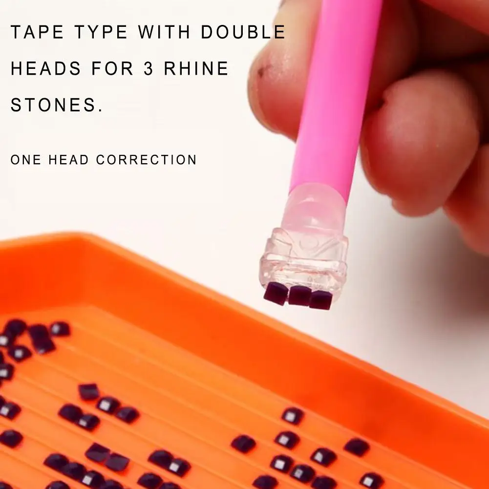 

Innovation Rhinestone Picture Tape Pen Correction Pen For Sticking Up Rhinestone For Fast Sticking Rhinestone Practical Painting