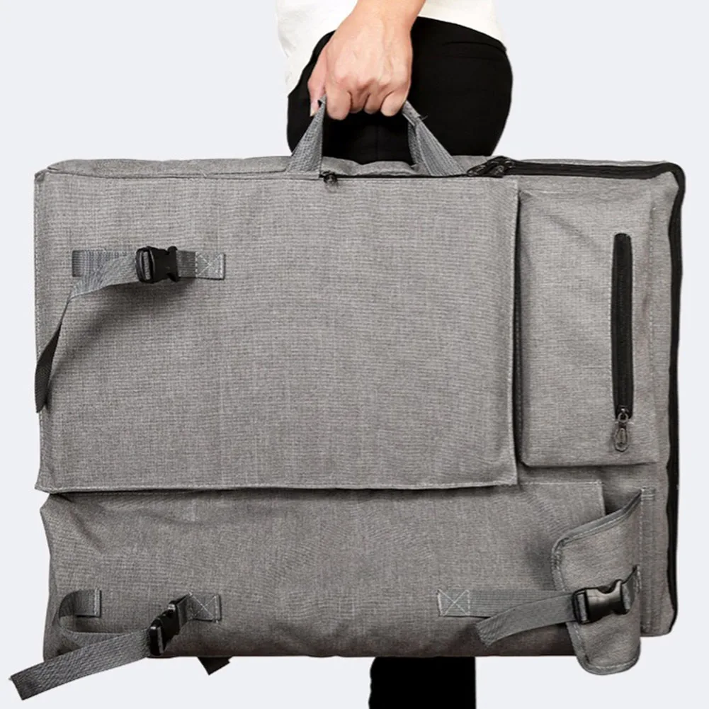 

Art Bag Painting Set Multifunctional Backpack Students Artist Drawing Board Waterproof Zipper Canvas Travel Sketch
