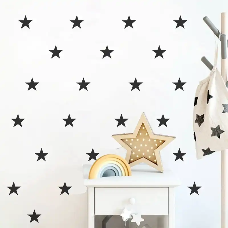 star wall decor for nursery
