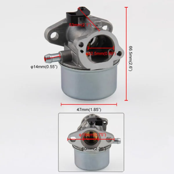 Косилки Карбюратор ДЛЯ Briggs & Stratton двигатель 799868 498254 497347 497314 Carb 4Hp 5Hp 6Hp 6.75Hp 6.5Hp