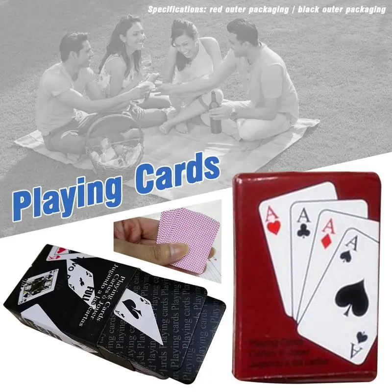 Мини милый портативный Пасьянс игра для путешествий вечерние дома Hold'em мини