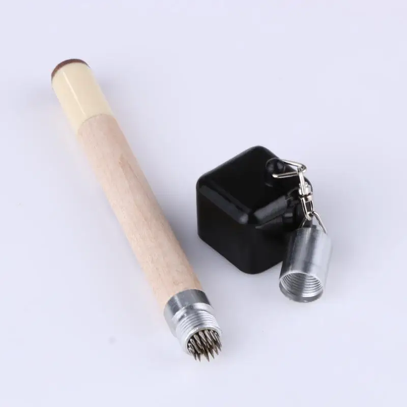 Практичный Новый 2 в 1 держатель Pricker Cue Tip Prep карманный бассейн мел Настольная