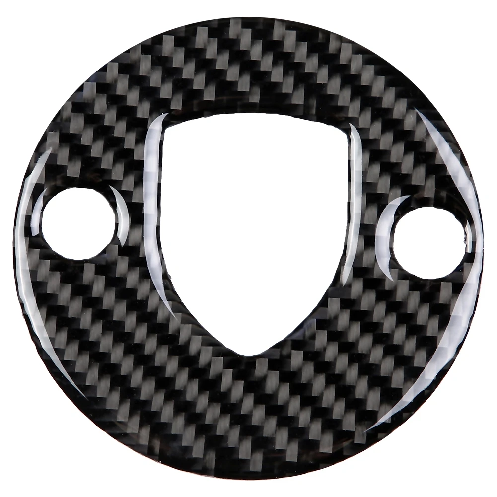 

1PC Carbon Fiber Car Steering Board Stickers Cover Trim Frame For Porsche Cayenne 955 958 911 Macan Panamera