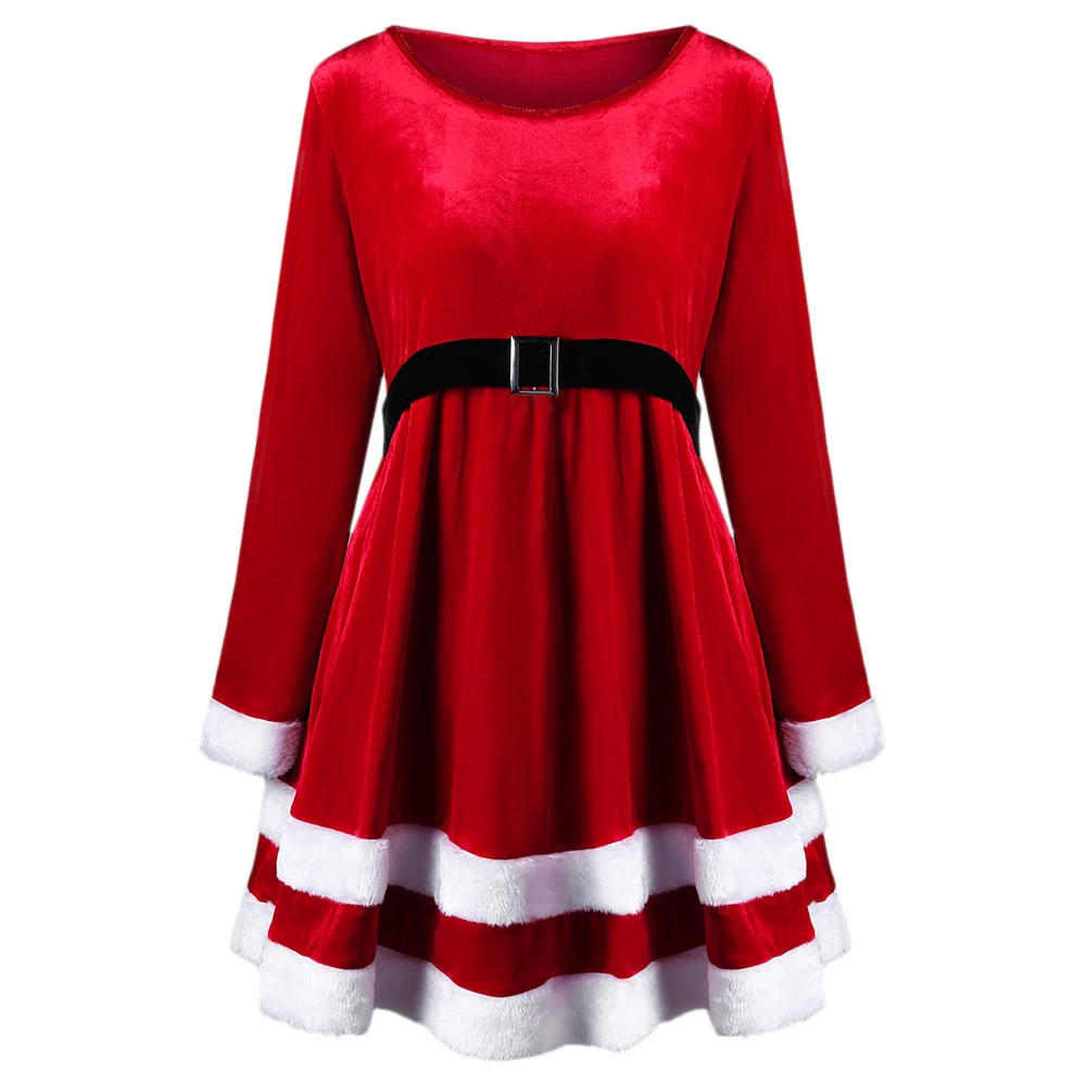 plus christmas dress