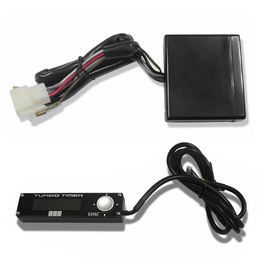 

Universal Turbo Timer Relay Controller Kit Blue LED Digital Display Auto Car SUV