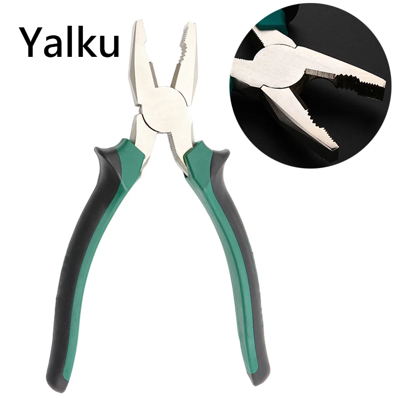 

Yalku Wire Pliers Hand Tool Combination Cutting Pliers Wire Cutter Multitool Wire Cutter Flat Nose Tool Pliers New Arrival