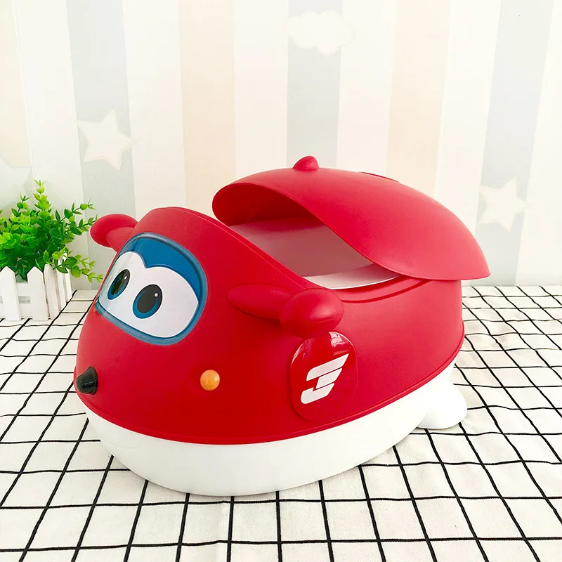 

Baby Potty Toilet Bowl Training Pan Toilet Seat Children's Pot Kids Bedpan Portable Urinal Comfortable Backrest Cartoon Cute Pot