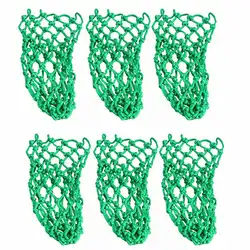 6 шт. зеленый бильярдный карман бассейн столик для снукера нейлон сетки для луз клуб комплект Professional снукер интимные аксессуары Запчасти