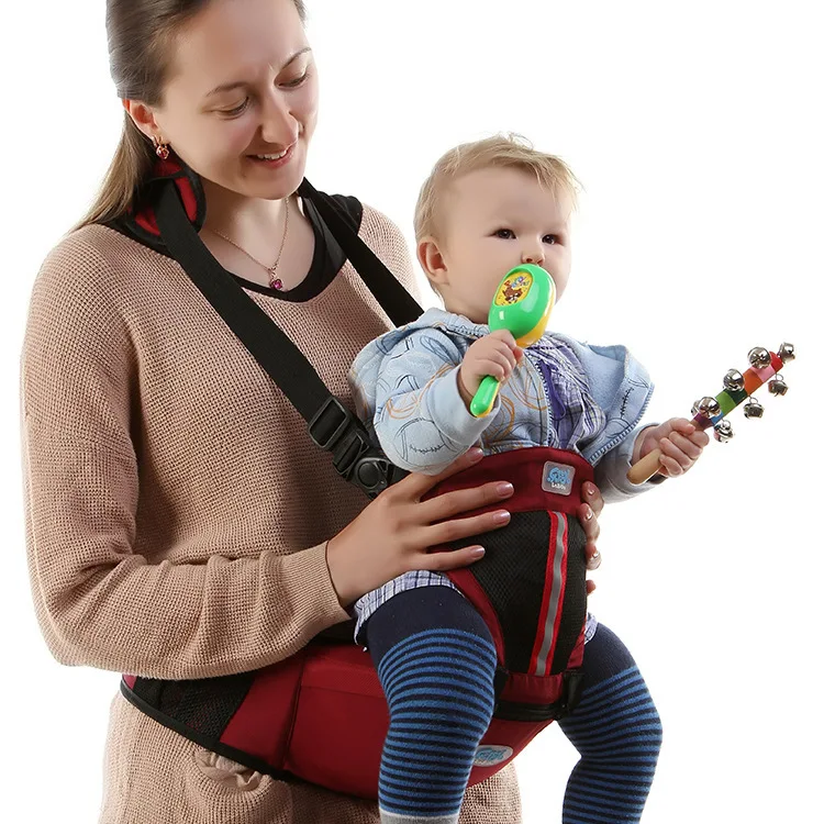 

Refreshing Concise Single Shoulder Function Baby Ventilation Stool Waist Stool Baby Articles