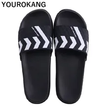 Летние мужские домашние тапочки; модная пляжная обувь; нескользящие шлепанцы для ванной; обувь унисекс для влюбленных пар; уличные женские сандалии