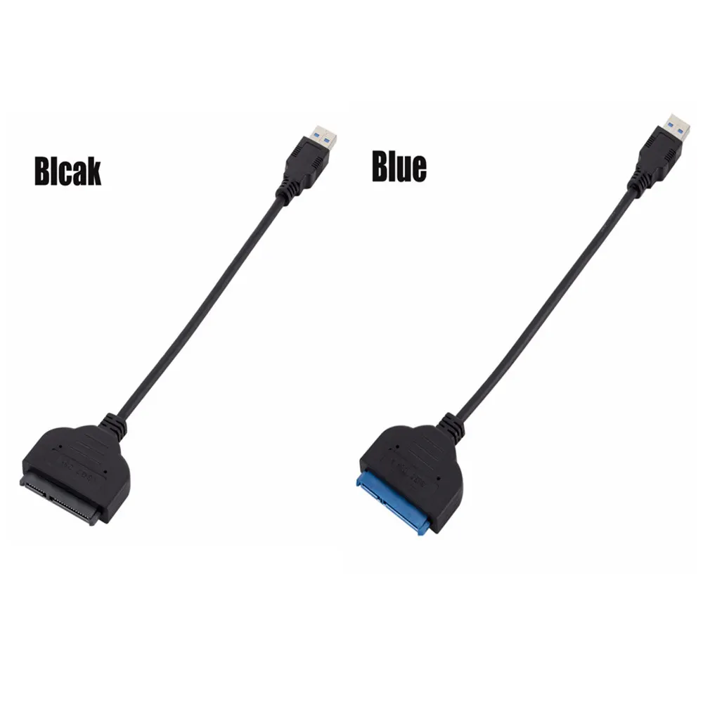 

Whole Sale USB 3.0 to Sata Adapter Converter Cable Wire Cord 22pin SataIII to USB3.0 Adapters for 2.5" Sata HDD SSD Drop Ship
