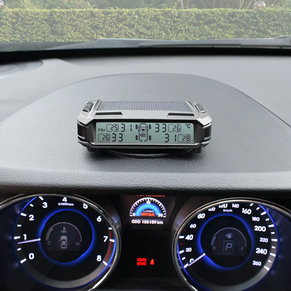 TPMS Датчик давления в шинах сигнализация система мониторинга солнечной