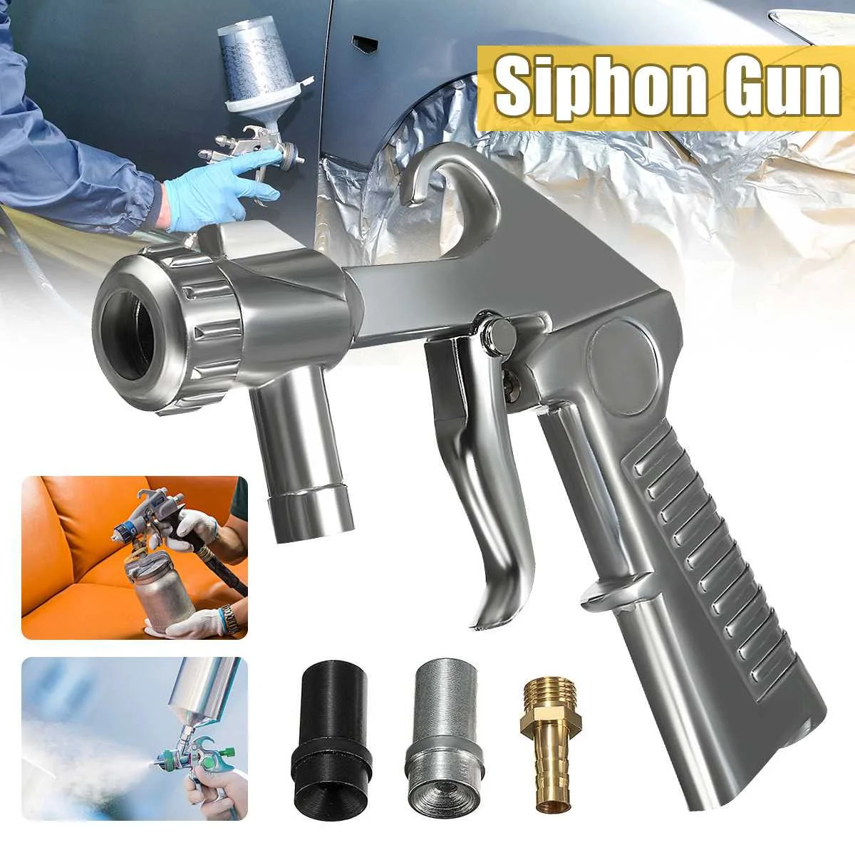 

Sandblaster Air Siphon Feed Blast Guns Nozzle Ceramic Tips Abrasive Sand Blasting