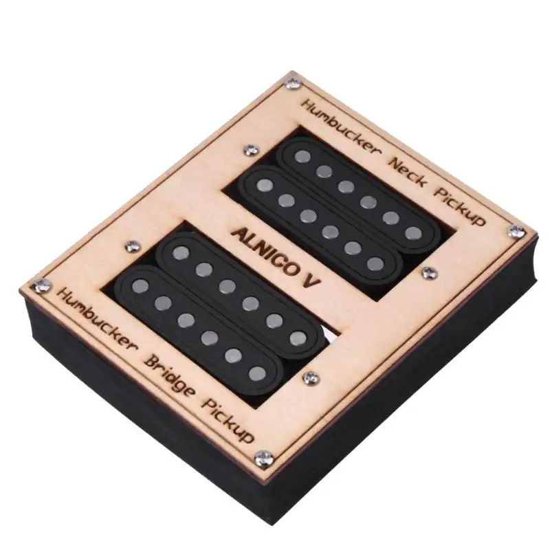 

2pcs/box Black Double Coil Humbucker Pickups for Electric Guitar Parts