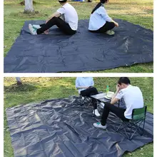 Большой открытый туристический коврик для пикника 3 м* 3 м пляжный Кемпинг елочка водонепроницаемый коврик для палатки Топ влагостойкий складное одеяло коврик